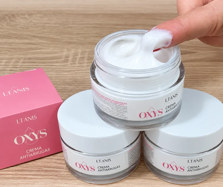 Potes de Oxys crema antiarrugas